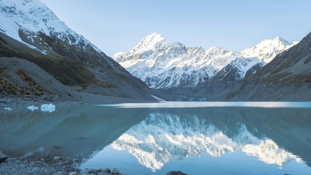 Mount Cook in New Zealand