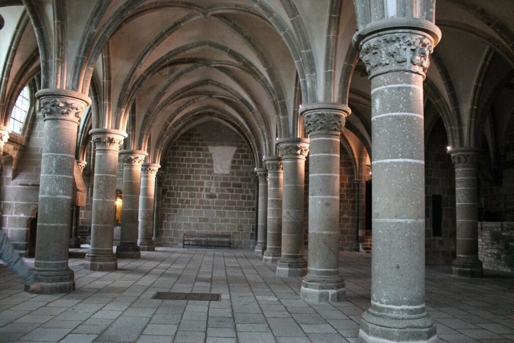 Architecture of Mont Saint Michel