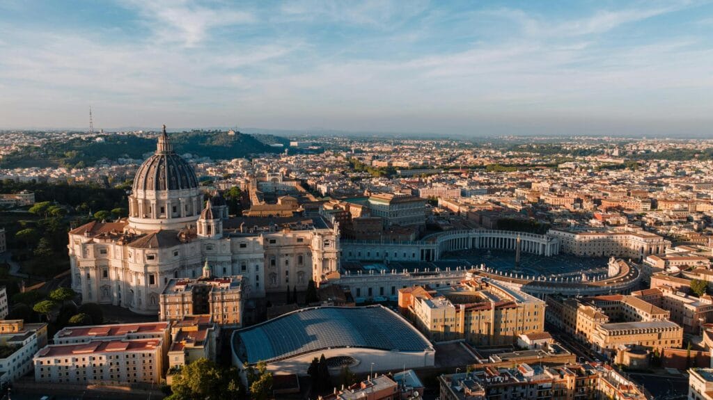 Location of Vatican City