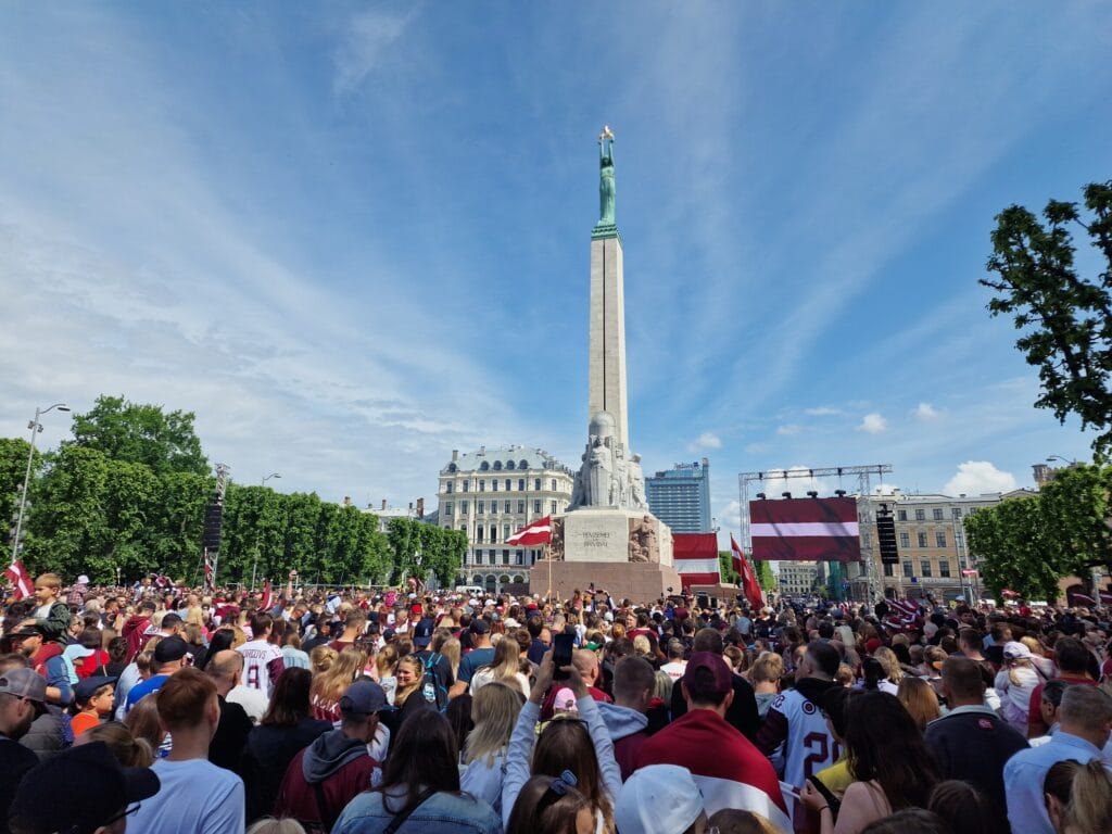 Monument in Riga
