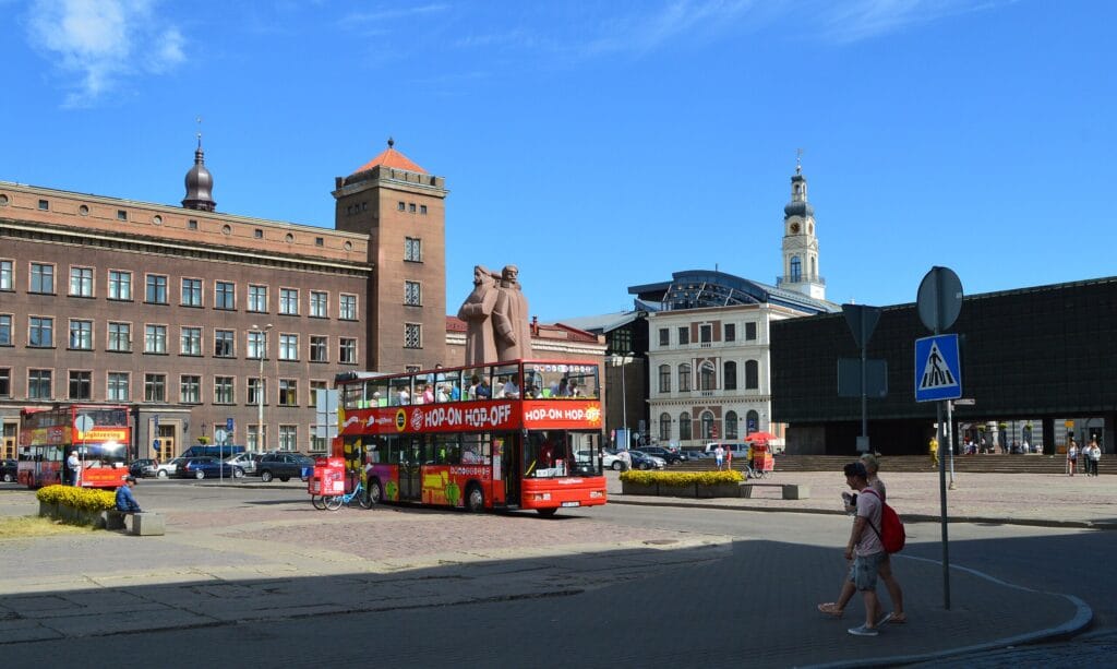Visiting to Old town of Riga